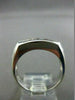 ESTATE .65CT DIAMOND 14KT WHITE GOLD CHANEL SET ANNIVERSARY WEDDING RING #1314