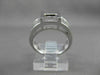 ESTATE 1.8CT DIAMOND 14K WHITE GOLD GRADUATING SEMI MOUNT ENGAGEMENT RING #21143