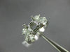 WIDE .92CT DIAMOND 14K WHITE GOLD ROUND LUCIDA SEMI MOUNT ENGAGEMENT RING 18491