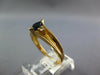 .42CT DIAMOND & AAA SAPPHIRE 14KT YELLOW GOLD 3D MARQUISE STAR FRIENDSHIP RING