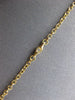 LARGE DIAMOND & AAA MOTHER OF PEARL & RUTILATED QUARTZ 14K ROSE GOLD 3D NECKLACE