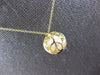 .16CT DIAMOND & AAA SOUTH SEA PEARL 14KT YELLOW GOLD SOLITAIRE HALO FUN PENDANT