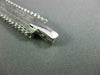 ESTATE ART DECO CORTINA DIAMOND 14K WHITE GOLD 3D RECTANGULAR SWISS WATCH #20920