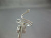 ESTATE .35CT DIAMOND 18KT WHITE GOLD 3D HAPPY SNAKE FUN RING