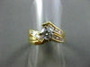 ESTATE .97CT DIAMOND 14K YELLOW GOLD WEDDING & ENGAGEMENT RING STUNNING!! #246