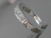 ESTATE 1.20CTW PRINCESS DIAMOND CHANNEL ANNIVERSARY WEDDING 14K GOLD RING #19015