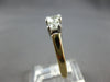 LARGE 1.35CT DIAMOND 14KT YELLOW GOLD & PLATINUM 3 STONE ENAGEMENT RING #28028