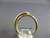 ESTATE .74CT DIAMOND 14KT YELLOW GOLD ROUND CLASSIC PAVE ETOILE LOVE KNOT RING