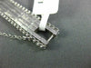 ESTATE ART DECO CORTINA DIAMOND 14K WHITE GOLD 3D RECTANGULAR SWISS WATCH #20920