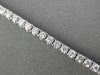 ESTATE 1.83CT DIAMOND 14KT WHITE GOLD CLASSIC FOUR PRONG TENNIS BRACELET 2mm