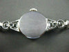 ANTIQUE LARGE 1.15CT OLD MINE DIAMOND PLATINUM MECHANICAL ROUND WATCH #22196