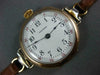 ANTIQUE LARGE WALTHAM 14KT YELLOW GOLD 3D POCKET WRIST WATCH #26601
