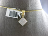 LARGE .50CT DIAMOND 14KT YELLOW GOLD 3D PRINCESS INVISIBLE GEOMETRICAL PENDANT