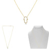 ESTATE .15CT DIAMOND 14KT YELLOW GOLD ROUND HAMA CHAMSA ADJUSTABLE FUN NECKLACE
