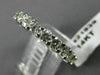 ESTATE 3.10CT ROUND DIAMOND 14K WHITE GOLD 3D SHARED PRONG ETERNITY RING #21839
