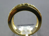 ESTATE WIDE 1.46CT DIAMOND 14KT YELLOW GOLD 3D BAGUETTE CHANNEL ANNIVERSARY RING