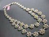 GIA EXTRA LARGE 18.83CT WHITE & PINK DIAMOND 18KT WHITE & ROSE GOLD 3D NECKLACE