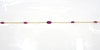ESTATE 7.63CT AAA RUBY 14KT YELLOW GOLD 3D CLASSIC OVAL BY THE YARD FUN BRACELET