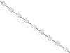 ESTATE 1.50CT DIAMOND 14KT WHITE GOLD ROUND CLASSIC BY THE YARD TENNIS BRACELET