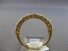 1.75CT DIAMOND 14KT YELLOW GOLD CLASSIC 2 ROW DIAGONAL WEDDING ANNIVERSARY RING