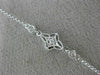 ESTATE LARGE & LONG .80CT DIAMOND & AAA TAHITIAN PEARL 14K WHITE GOLD NECKLACE