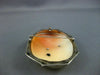 ANTIQUE LARGE OLD MINE DIAMOND 14KT WHITE GOLD FILIGREE CAMEO BROOCH PIN #11970