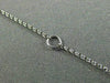 ESTATE .14CT DIAMOND 14K WHITE GOLD FILIGREE TAHITIAN PEARL BY THE YARD NECKLACE