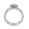 .52CT DIAMOND 18KT WHITE GOLD 3D MULTI SHAPE HALO INTERCHANGEABLE RING PENDANT