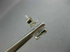 ESTATE .91CT DIAMOND 18KT WHITE GOLD 3D CLASSIC INVISIBLE SQUARE STUD EARRINGS