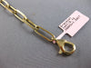 LARGE & LONG 1.58CT DIAMOND 14K YELLOW GOLD 3D CLASSIC OVAL LINK TENNIS BRACELET