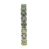 2.18CT LIGHT PINK DIAMOND 18KT ROSE GOLD ROUND ETERNITY LUCIDA ANNIVERSARY RING