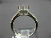.45CT DIAMOND 14KT WHITE GOLD 3D 4 PRONG ROUND SEMI MOUNT ENGAGEMENT RING #17075