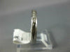 ESTATE .30CT DIAMOND 14K WHITE GOLD ROUND CHANNEL WEDDING ANNIVERSARY RING 18732