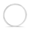 .12CT DIAMOND 14KT WHITE GOLD SEMI BEZEL SQUARE SEMI ETERNITY ANNIVERSARY RING