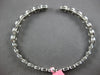 2.02CT DIAMOND 18KT WHITE GOLD OVAL INVISIBLE SEMI ETERNITY CUFF BANGLE BRACELET