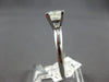 ESTATE 1.01CT DIAMOND 14KT WHITE GOLD CLASSIC PRINCESS SOLITAIRE ENGAGEMENT RING