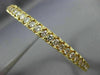 ANTIQUE 3.60CT ROUND CUT DIAMOND 18KT YELLOW GOLD CLASSIC BANGLE BRACELET #1852