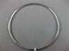 .80CT DIAMOND 18KT WHITE GOLD 3D CLASSIC 2MM SEMI ETERNITY LOVE BANGLE BRACELET