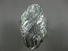 ESTATE LARGE 2.36CT ROUND & BUGETTE DIAMOND 14K WHITE GOLD 3D INFINITY LOVE RING