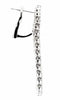 LARGE 3.71CT DIAMOND 18KT WHITE GOLD 3D ROUND MULTI ROW HEXAGON HANGING EARRINGS