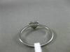 ESTATE .17CT ROUND DIAMOND 18K WHITE GOLD 3D CLUSTER HEART LOVE CLASSIC FUN RING