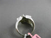 ESTATE LARGE .74CT DIAMOND 18K WHITE & YELLOW GOLD GOLDEN SHOOTING STAR FUN RING