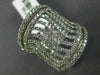 ESTATE LARGE 1.60CT ROUND DIAMOND 18KT WHITE GOLD MULTI ROW MULTI WAVE FUN RING