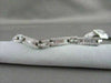 ANTIQUE 5.74CT WIDE 18KT GOLD DIAMOND BAGUETTE & ROUND BRACELET