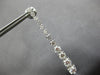 EXTRA LARGE 3.53CT DIAMOND 14KT WHITE GOLD 3D GRADUATING JOURNEY EARRINGS 28178
