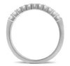 .29CT DIAMOND 14K WHITE GOLD 3D ROUND SHARE PRONG SEMI ETERNITY ANNIVERSARY RING
