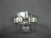 ESTATE .35CT DIAMOND 14K WHITE GOLD 3D FLOWER SEMI MOUNT ENGAGEMENT RING #14193
