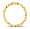 .47CT DIAMOND 14KT YELLOW GOLD 3D ROUND INFINITY ETERNITY ANNIVERSARY LOVE RING