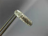 ANTIQUE WIDE .97CT DIAMOND 14KT WHITE & YELLOW GOLD ETOILE HUGGIE EARRINGS #1064