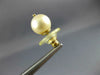 ESTATE AAA SOUTH SEA PEARL 14KT YELLOW GOLD 3D CLASSIC MENS PIN